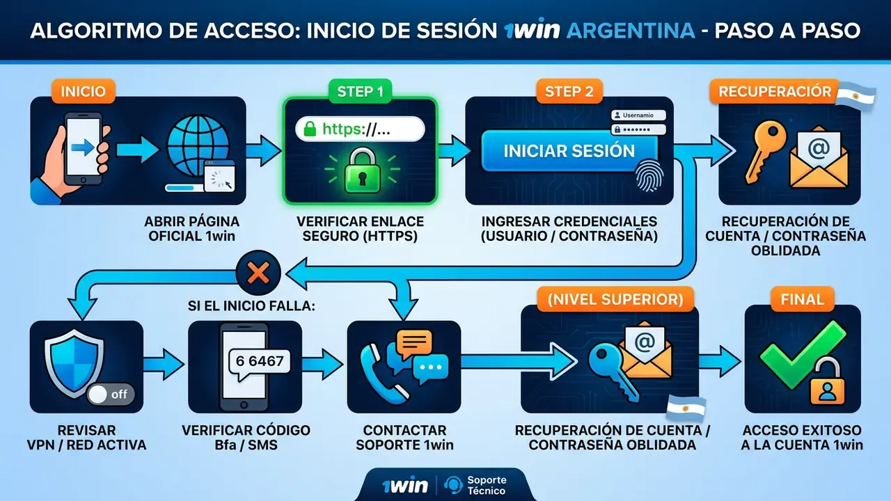 1win login argentina paso a paso