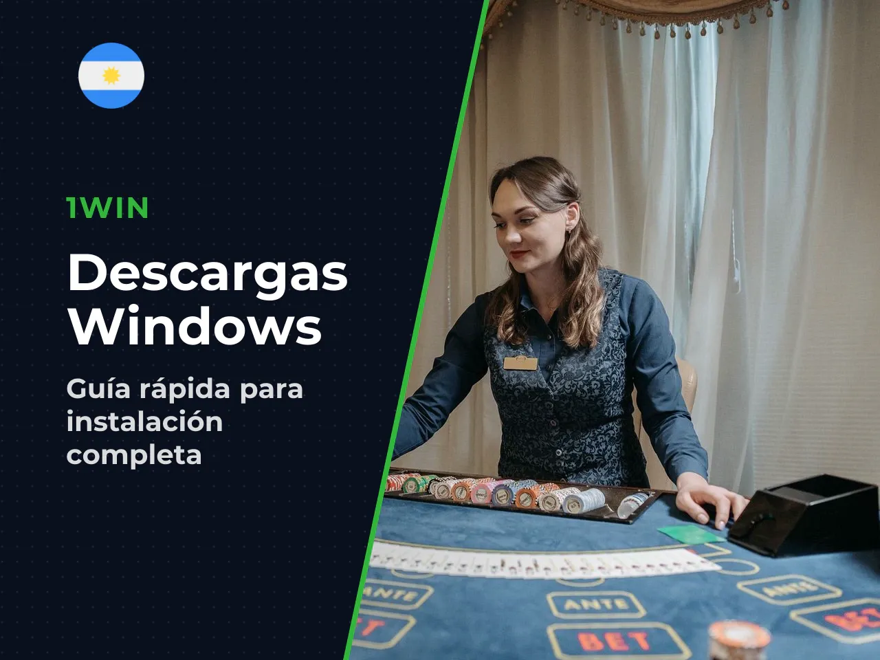 Proceso de descarga en Windows