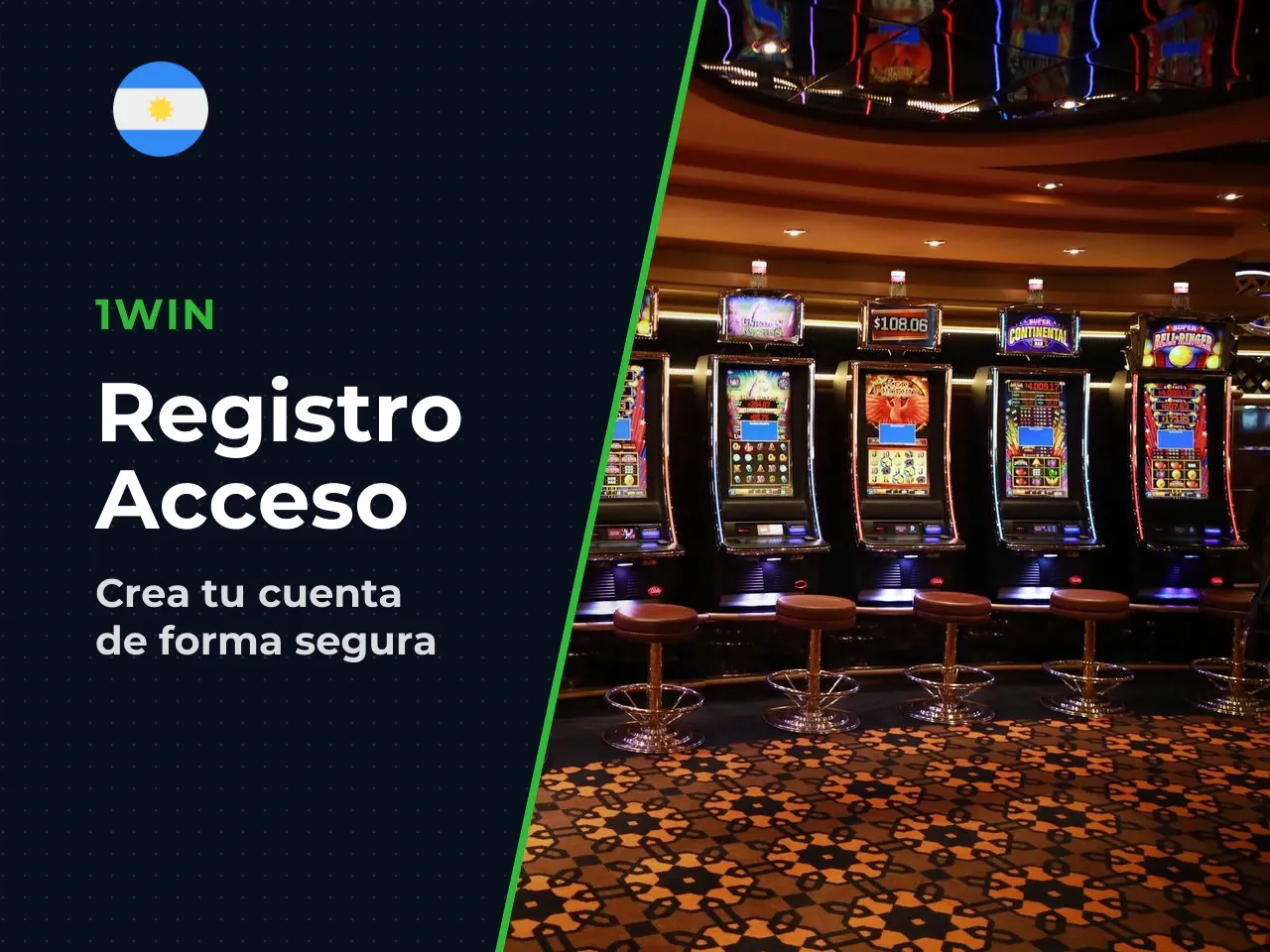 Registro y login en 1win paso