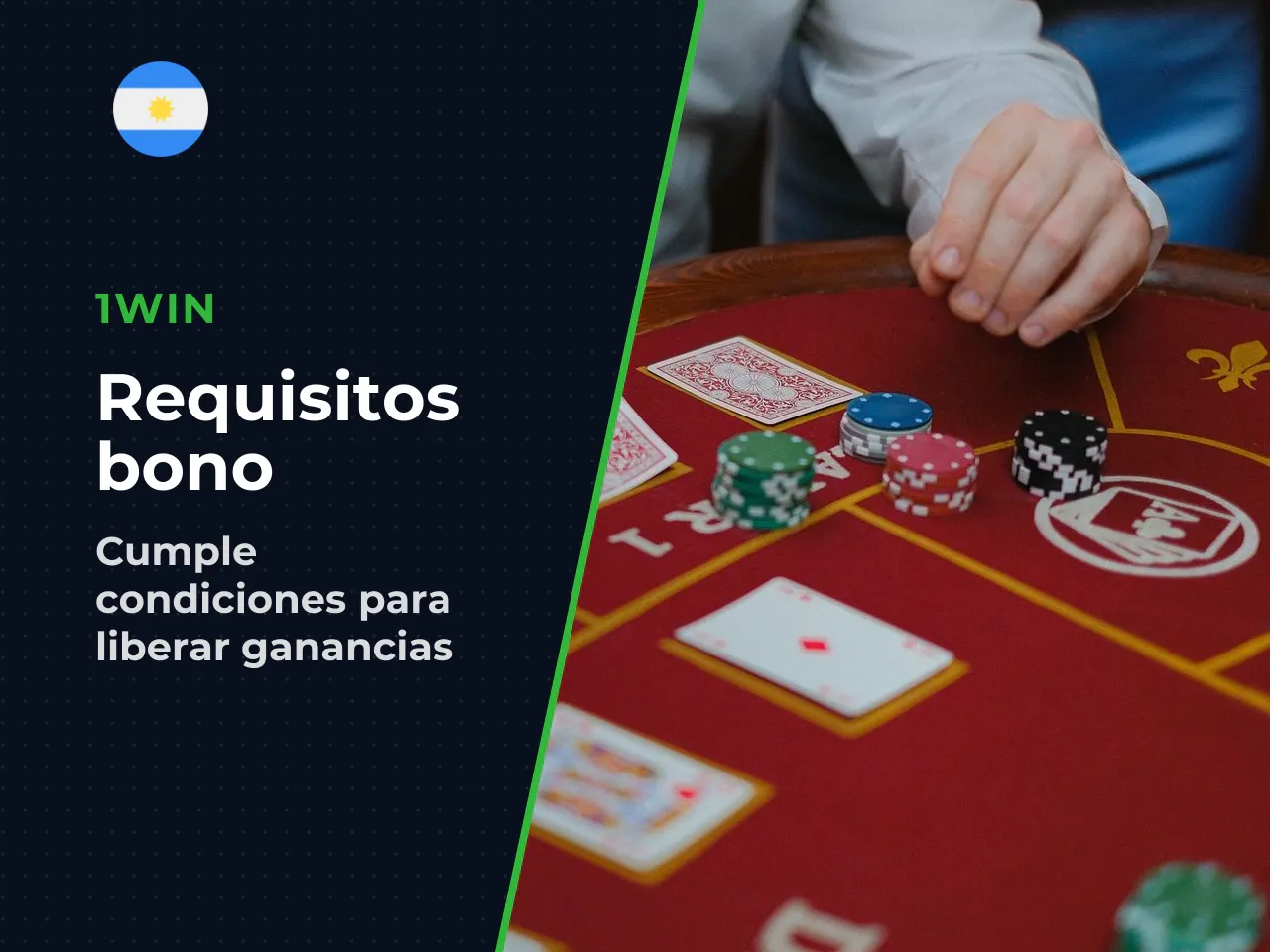 Requisitos de apuesta y reglas de uso. El requisito de apuesta (rollover o wager) determina cuánto dinero debe apostarse antes de que los fondos se conviertan en retirables: