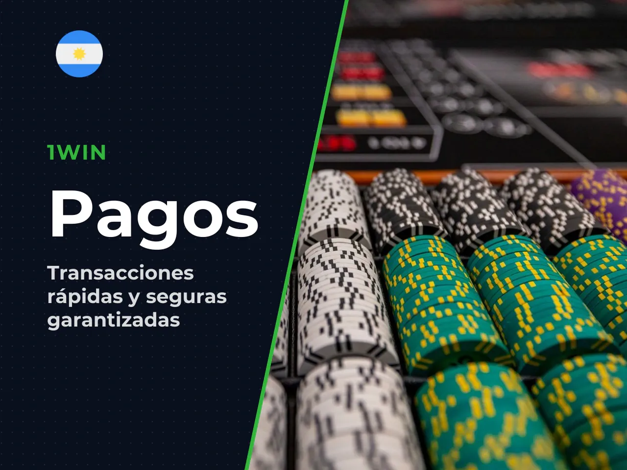 Depósitos y retiros en 1win para