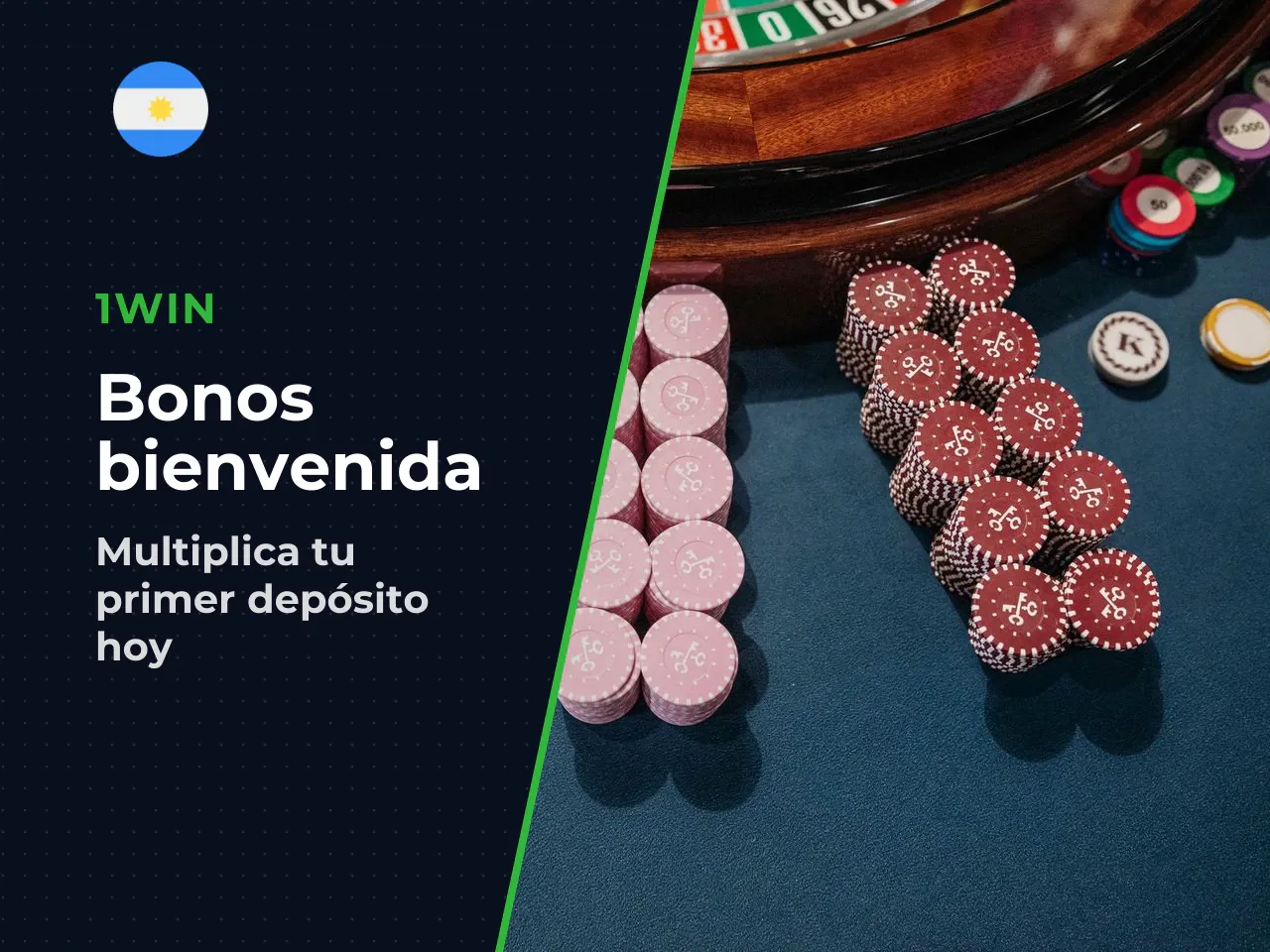 Bono de bienvenida y promos móviles. El paquete de bienvenida de 1win ofrece hasta un **500 %** repartido en los cuatro primeros depósitos, con la siguiente estructura habitual: