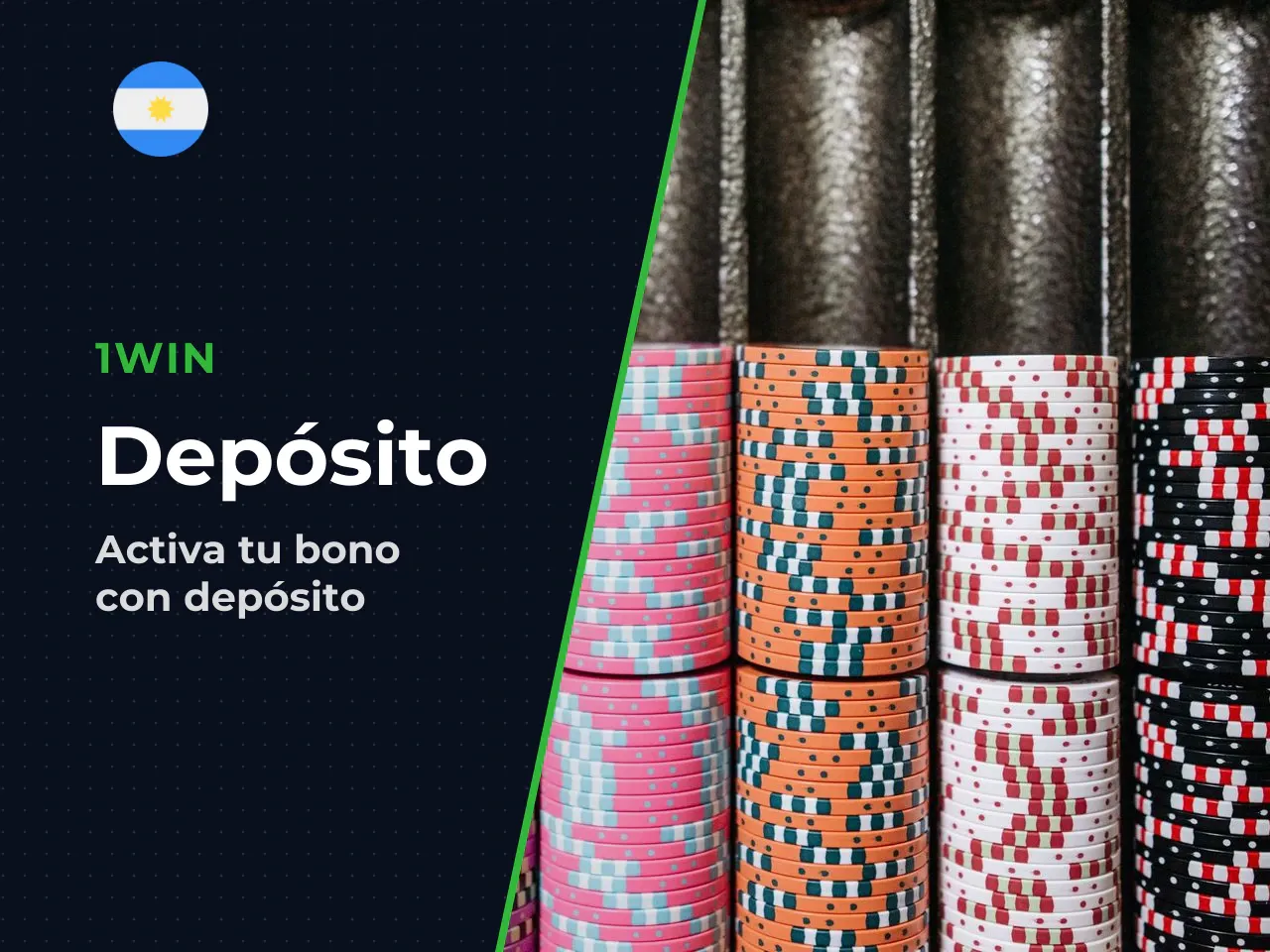 Primer depósito y activación del bono