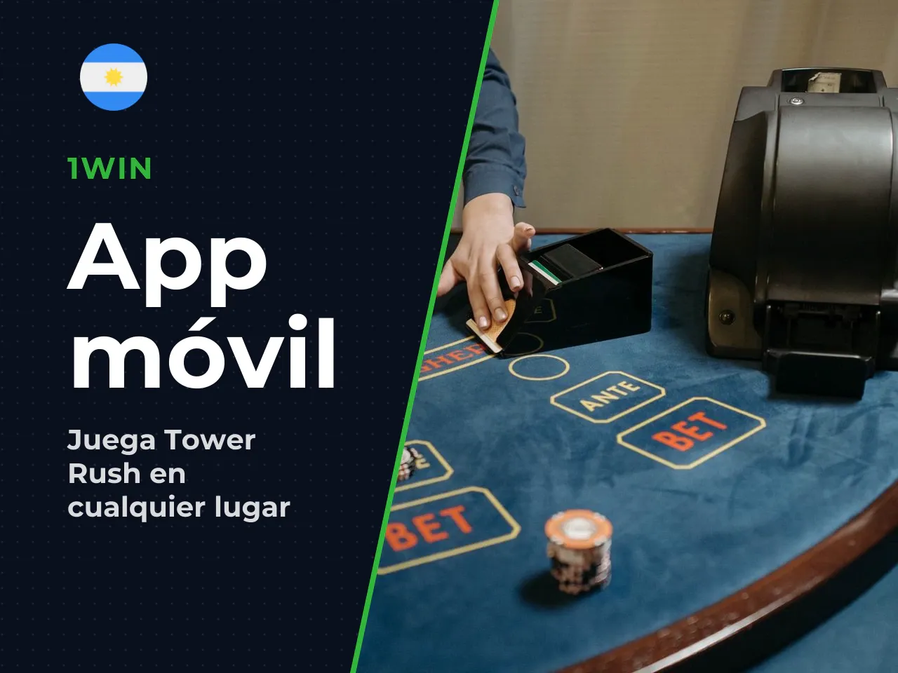 Tower Rush en el celular: app de 1Win para Android e iOS
