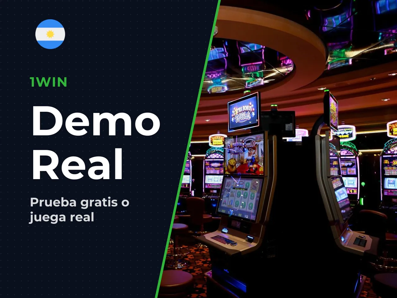 Versión demo y juego con dinero