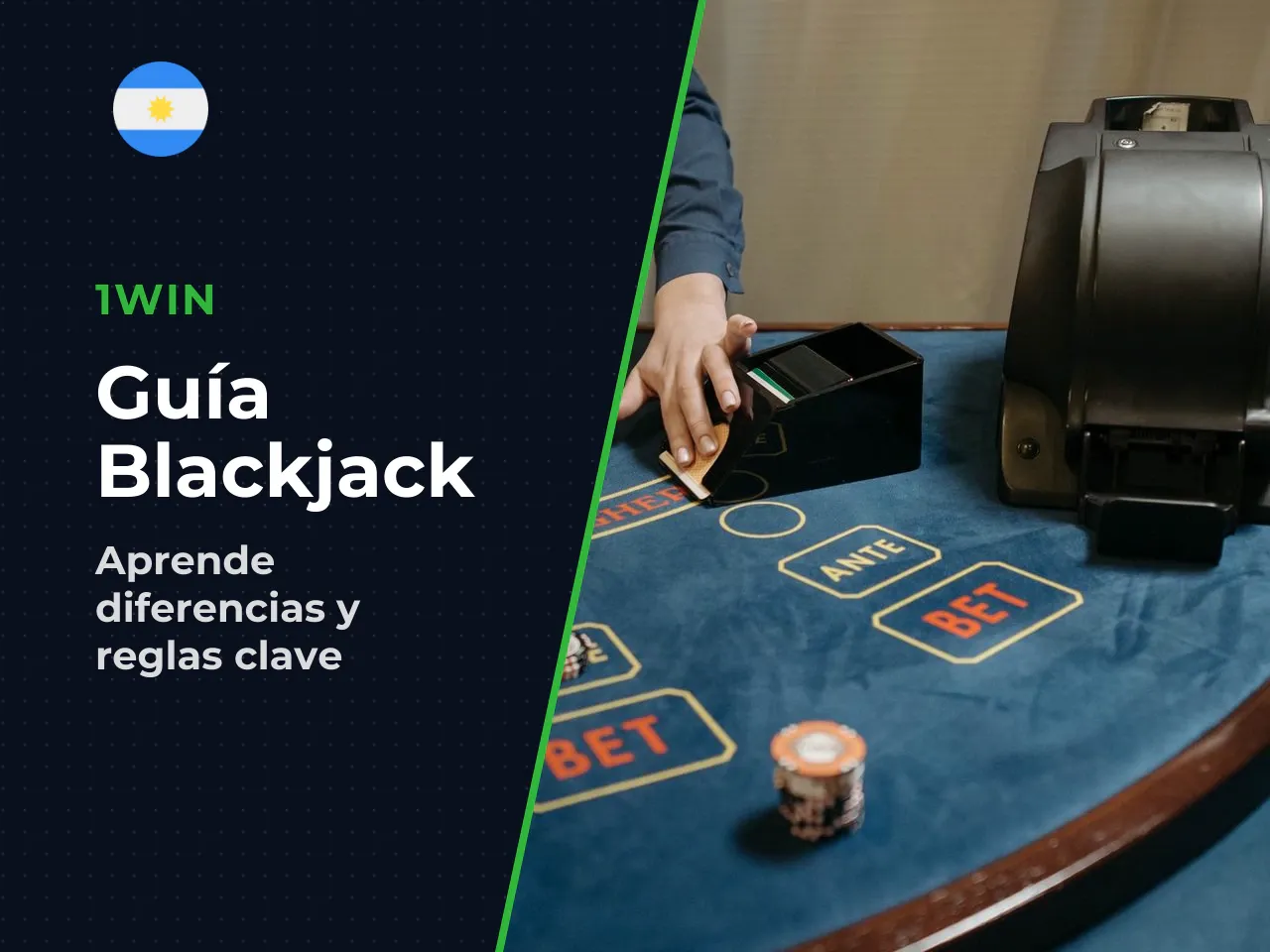 Blackjack europeo, americano y la regla