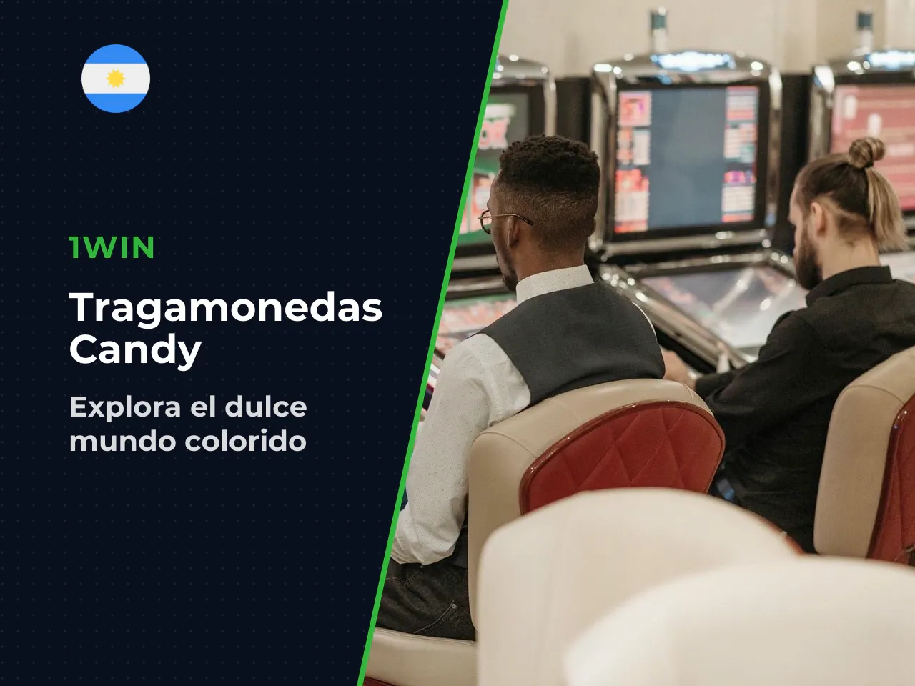 Temática, gráficos y estilo candy. La