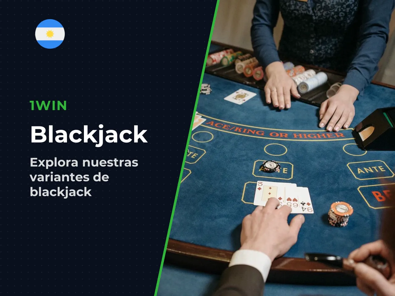 Variantes de blackjack disponibles en 1Win