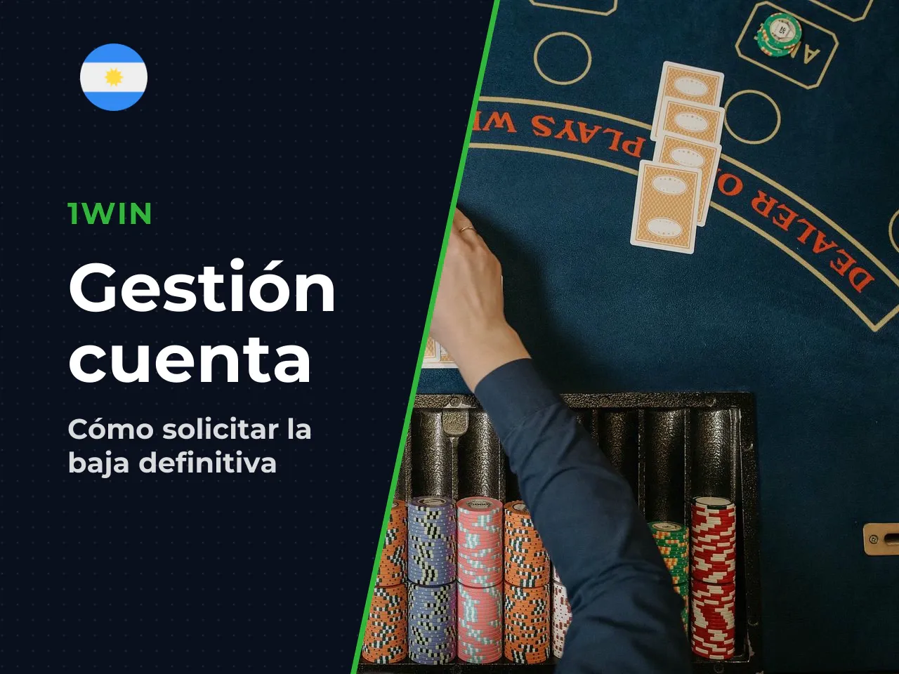 Cómo eliminar o suspender tu cuenta de 1win. Si decidís dejar de jugar, la plataforma no tiene un botón automático de "eliminar perfil" visible en el panel de usuario. El procedimiento es manual y req