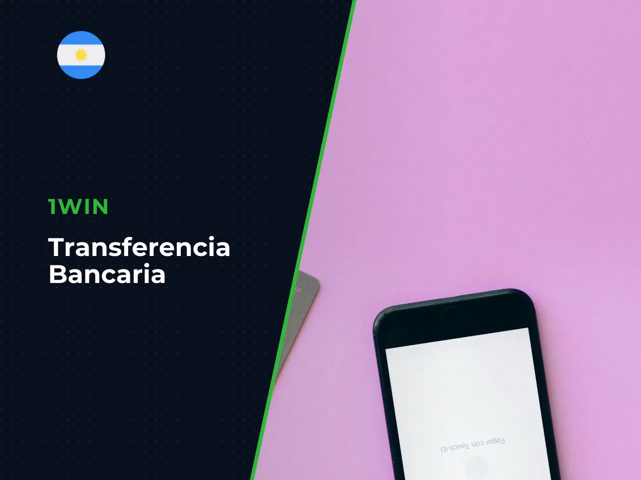 Transferencia bancaria, tarjetas y e-wallets